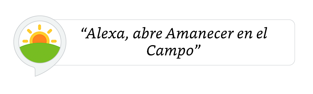 Amanecer en el campo